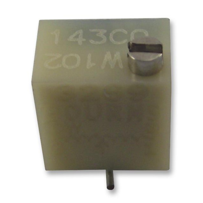 Bourns 3269W-1-103GLF Trimpot Multi Turn Cermet Top Adjust 10 Kohm Surface Mount 12 Turns