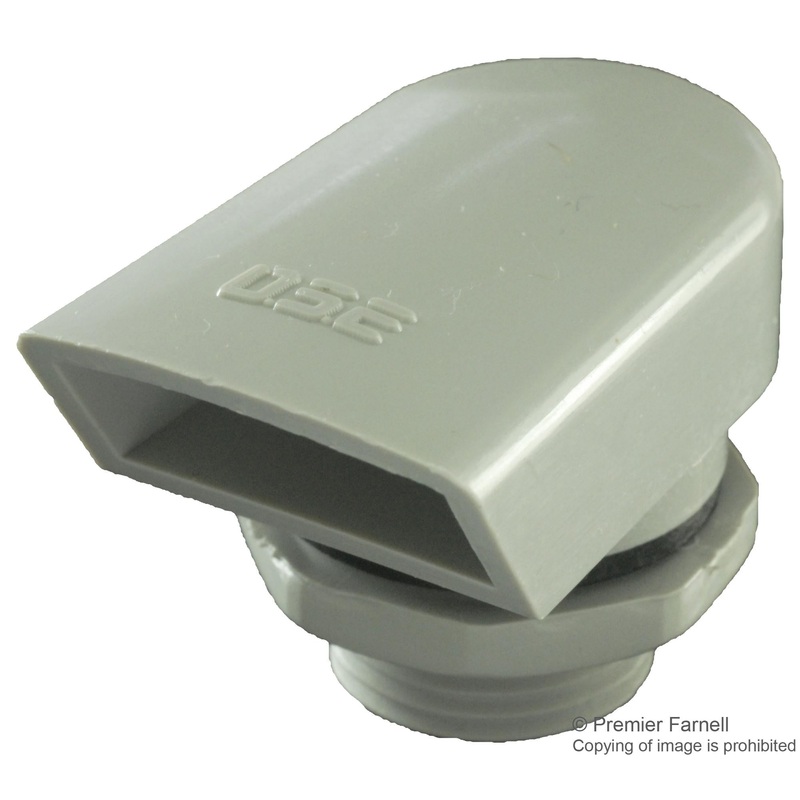 BUD INDUSTRIES NBX-10911 AIR AND MOISTURE VENT, 0.51INX1.02IN