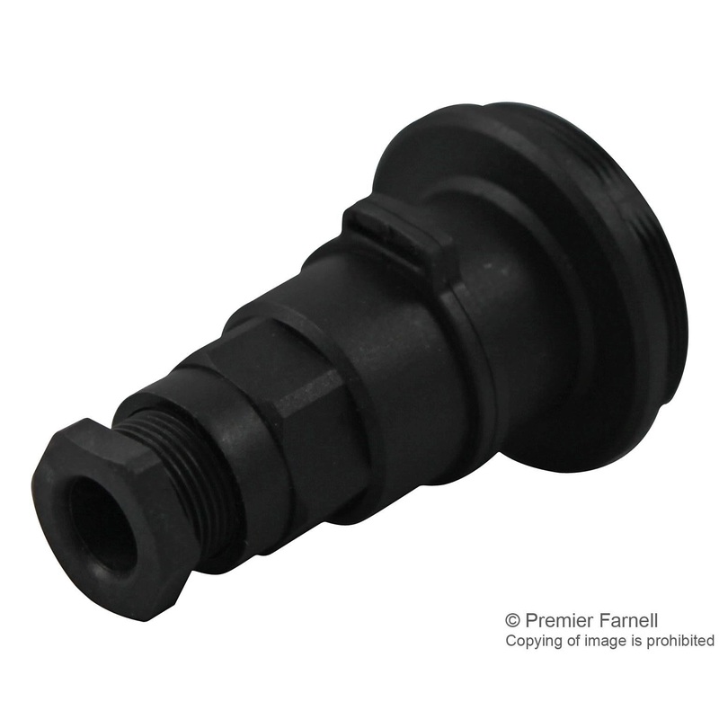BULGIN PX0737/P Circular Connector, Buccaneer Standard Series, Cable Mount Plug, 2 Contacts, Screw Pin, Threaded