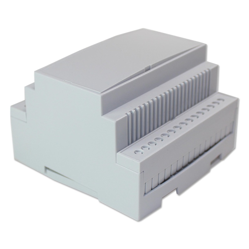 CAMDENBOSS CNMB/5V/KIT IP20 Polycarbonate DIN Rail Vented Module Box Enclosure Kit – 90x58x88mm