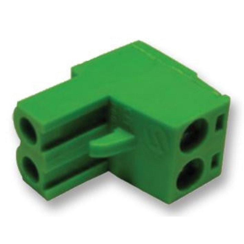 CAMDENBOSS CTB9400/2 Pluggable Terminal Block, 7.5 mm, 2 Ways, 30 AWG, 12 AWG, 2.5 mm, Screw