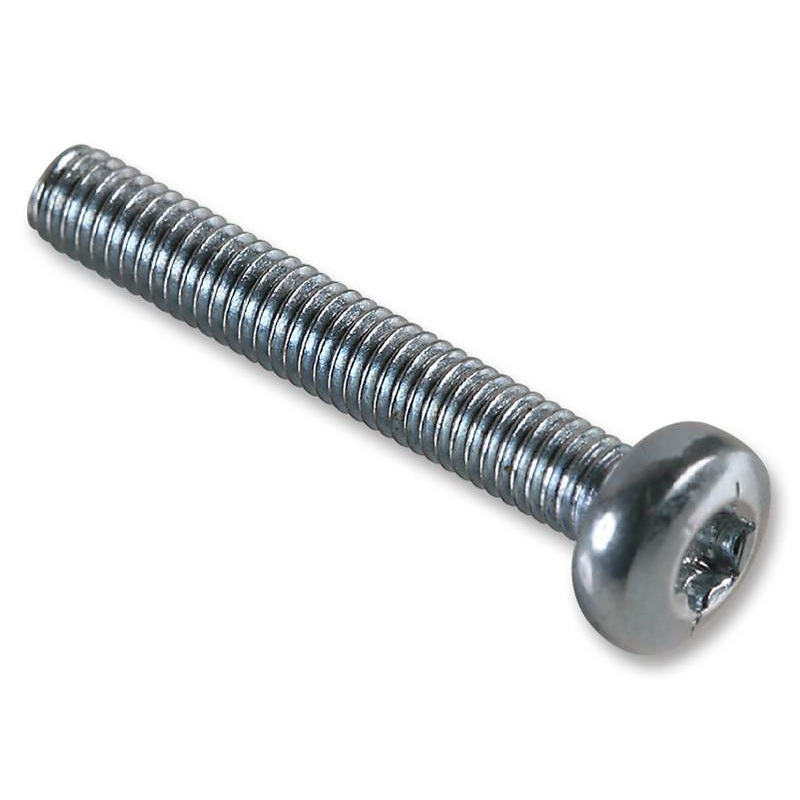 TR FASTENINGS 1961030020071DO Machine Screw, M3, Steel, 20 mm, Bright Zinc, Pan Head Torx