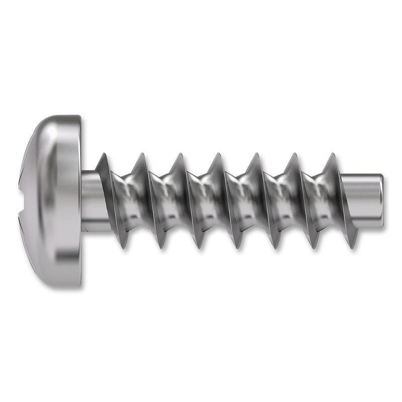 TR FASTENINGS 3.520PRST30TC1D Screw, Thread Forming, M3.5, 20 mm, Zinc, Steel, Pan Head Pozidriv