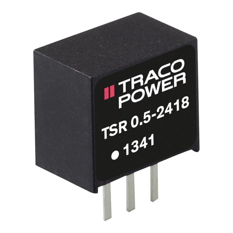 Traco Power TSR 0.5-2465 TSR 0.5-2465 DC/DC Converter Switching Regulator ITE 1 Output 5.5 W 6.5 V 500 mA 0.5 Series