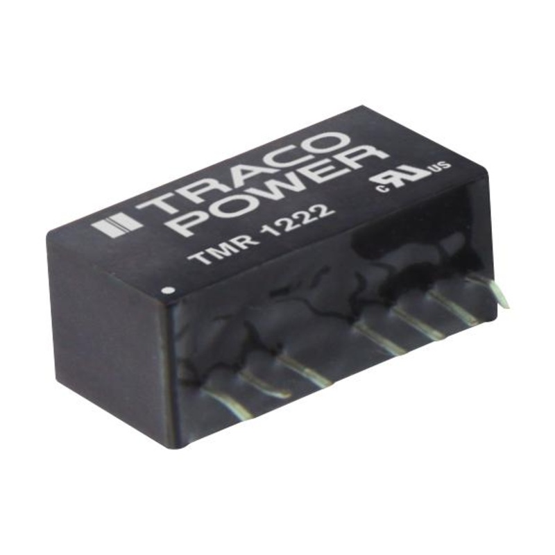 TRACOPOWER TMR 1210 Isolated Board Mount DC/DC Converter, Regulated, 1 Output, 2 W, 3.3 V, 500 mA