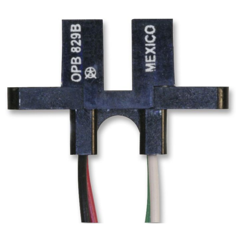 TT Electronics / Optek Technology OPB829DZ Transmissive Photo Interrupter Phototransistor Panel Chassis 3.18 mm 50 mA 2 V