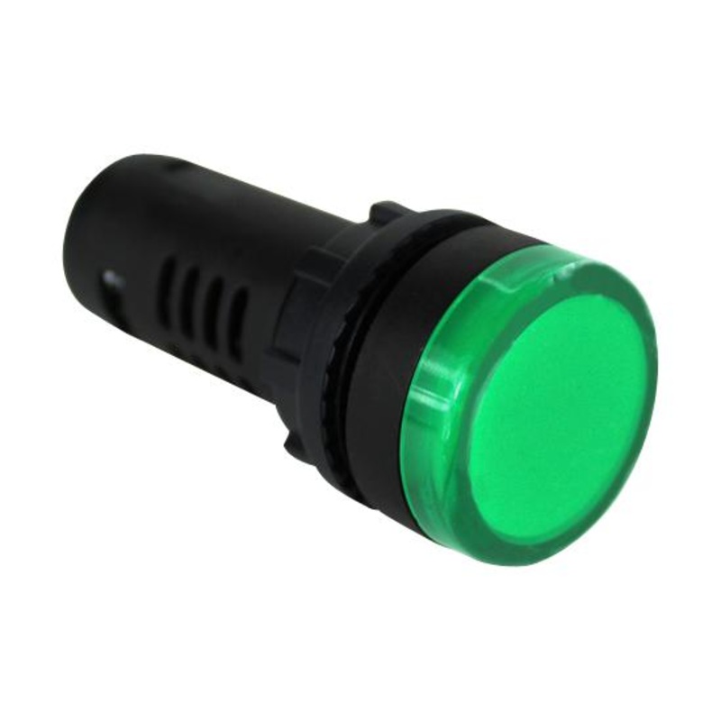 VCC (VISUAL Communications COMPANY) PCL2224V500B Pilot Light 22MM Green 24V