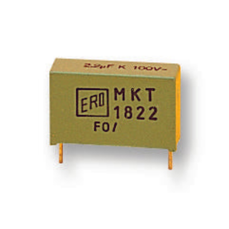 Vishay MKT1822310635 DC Film Capacitor 0.01 F 630 V PET (Polyester)  10% MKT1822 Series