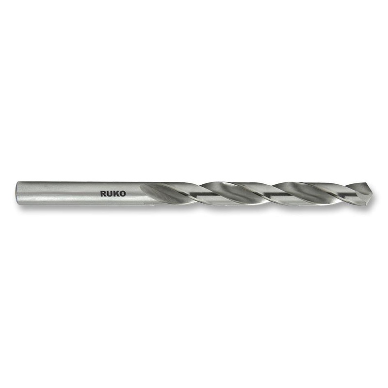 RUKO 214043 Twist Drill Bit, 4.3mm, 47mm Effective, 80mm Overall