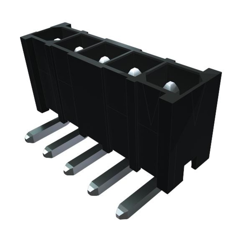 Samtec IPBT-102-H1-T-S-RA-K Wire-To-Board Connector 4.19 mm 2 Contacts Header Ipbt Series Through Hole 1 Rows