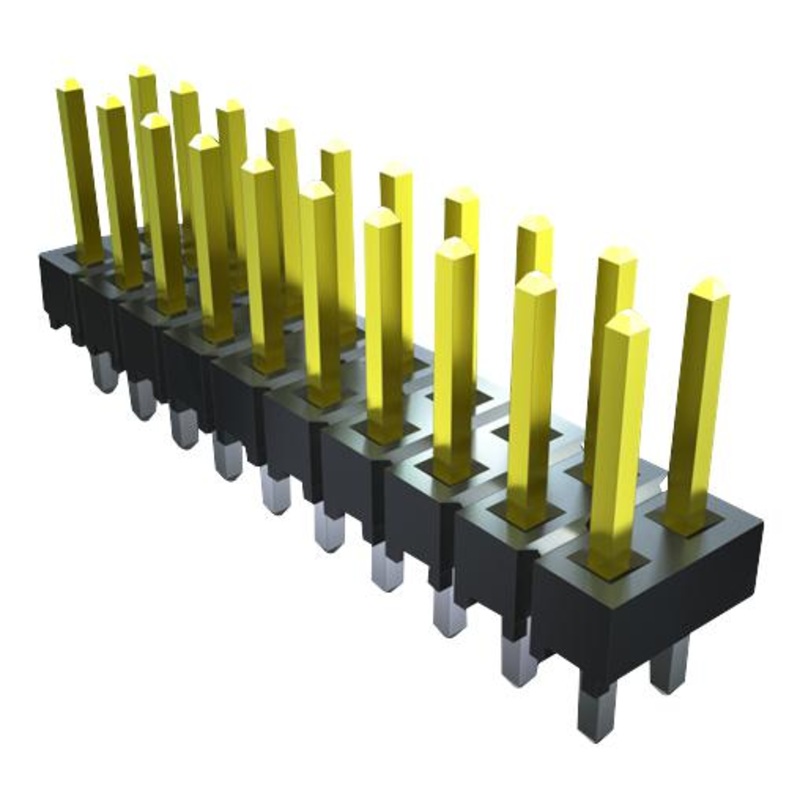 Samtec TSW-116-07-F-D Board-To-Board Connector 2.54 mm 32 Contacts Header TSW Series Through Hole 2 Rows