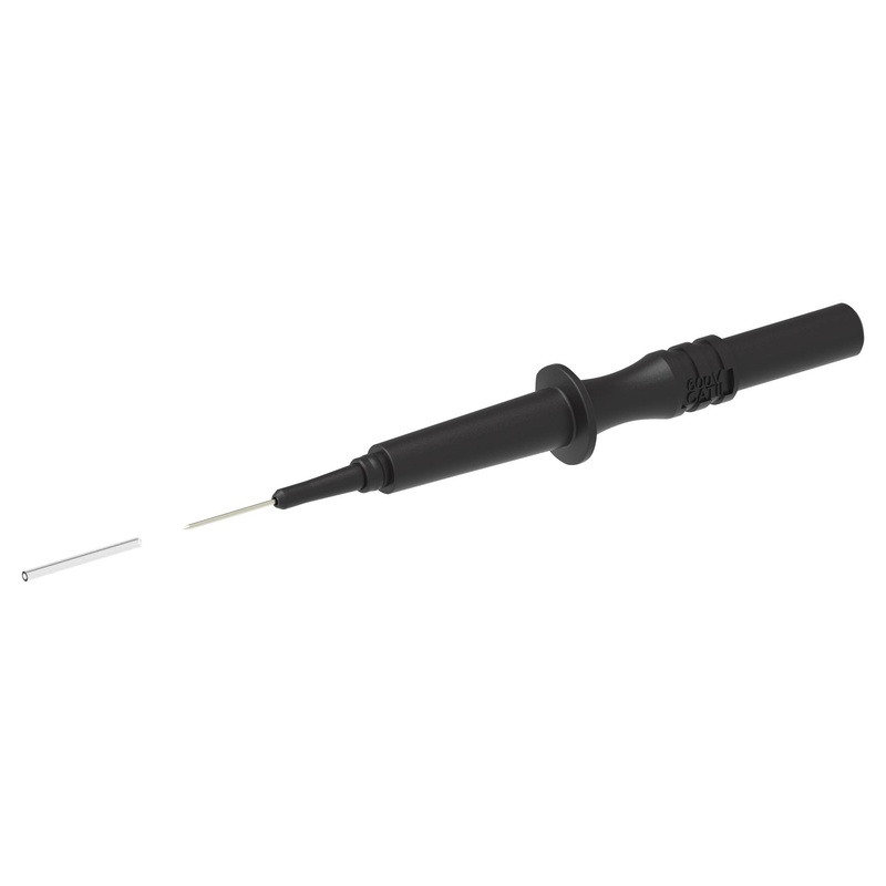 Tenma 72-14292 Test Probe Connector 1A 70V Black Needle Multifunction 2mm Banana Probes