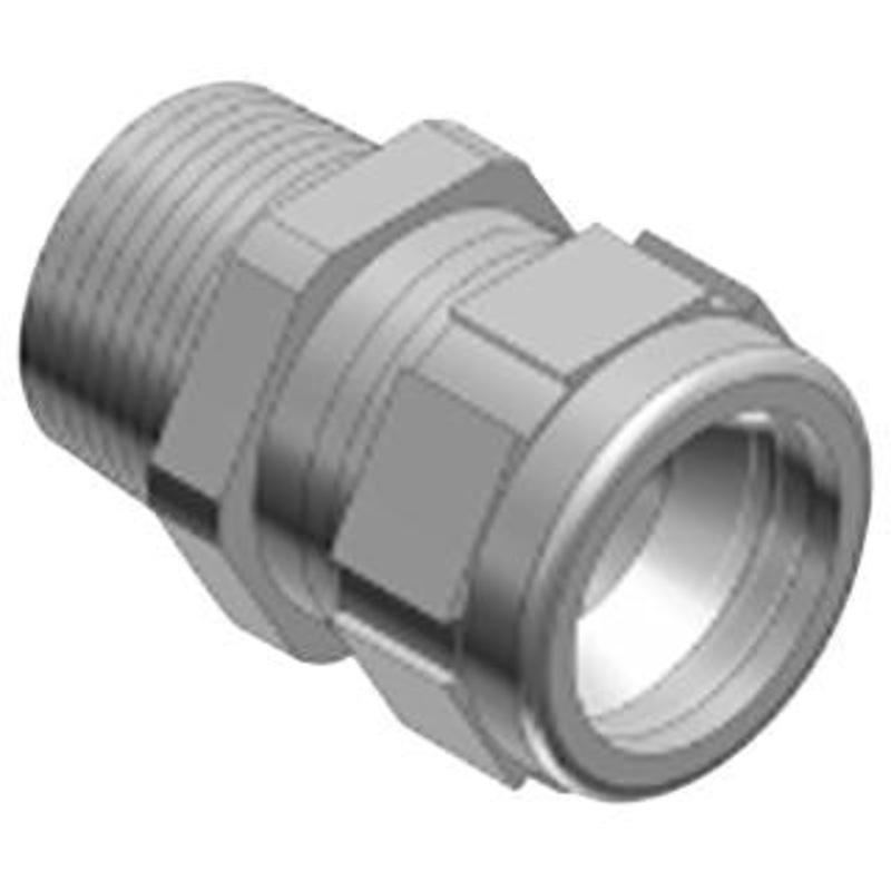 THOMAS & BETTS 2932AL CABLE/CORD GLAND, AL, 19.05MM/0.75IN, 12.7MM-19.05MM