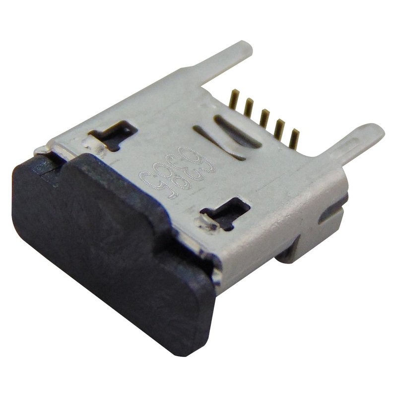 Molex 105133-0021 USB Connector Micro Type B 2.0 Receptacle 5 Ways Surface Mount Vertical