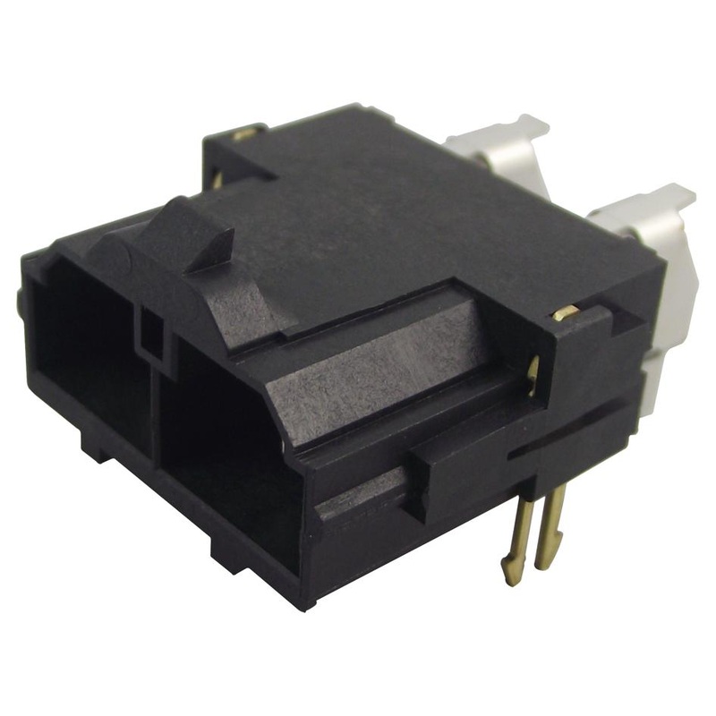 Molex 42820-2233 Wire-To-Board Connector 10 mm 2 Contacts Header Mini-Fit Sr. 42820 Series Through Hole 1 Rows