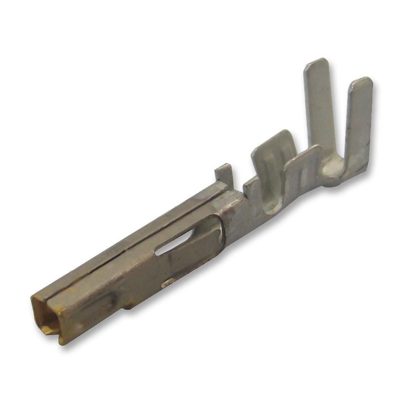 MOLEX 46018-1541 Contact, Mini-Fit Plus HMC, 46018 Series, Socket, Crimp, 18 AWG, Gold Plated Contacts