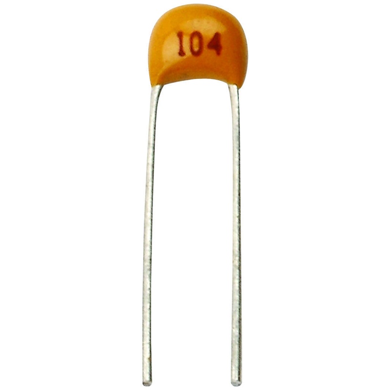 MULTICOMP MC0805B102K101A2.54MM CERAMIC CAPACITOR 1000PF, 100V, X7R, 10%, RADIAL