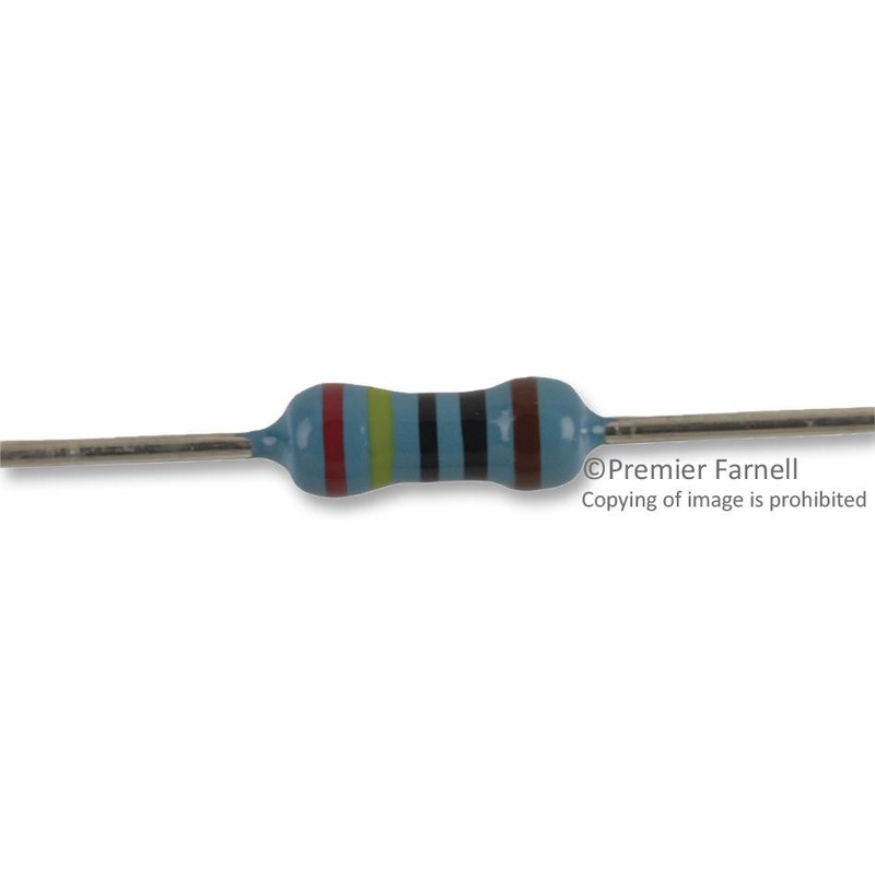 MULTICOMP MCMF0W4FF2400A50 METAL FILM RESISTOR, 240 OHM, 250mW, 1%