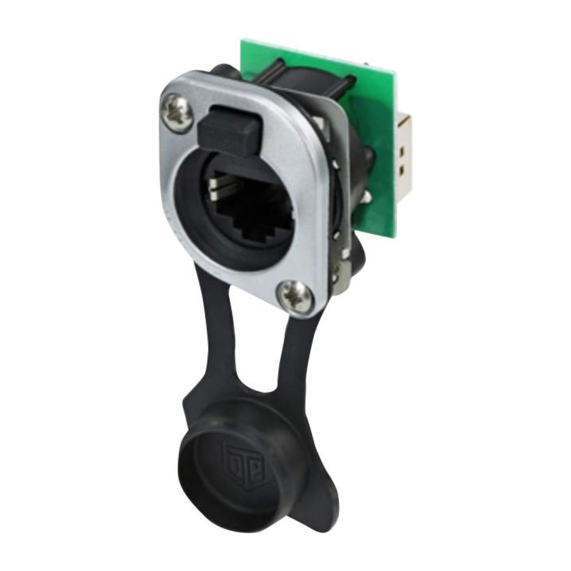 Neutrik NE8FDP-TOP In-Line Adapter RJ45 Adaptor Ethercon TOP Series Jack 8 Ways