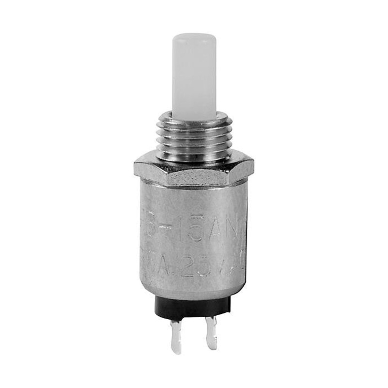 NKK SWITCHES FB15ANEP2 SUBMINIATURE PUSHBUTTON/BUSHING MOUNT
