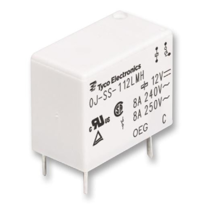 OEG – TE CONNECTIVITY OJE-SS-105HM,000 General Purpose Relay, OJE Series, Power, Non Latching, SPST-NO, 5 VDC, 10 A