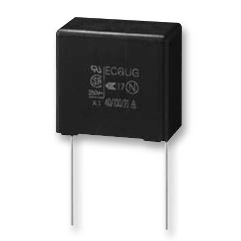 Panasonic ECQUAAF684TA Safety Capacitor Metallized PP Radial Box – 2 Pin 0.68 F  10% X2 Through Hole