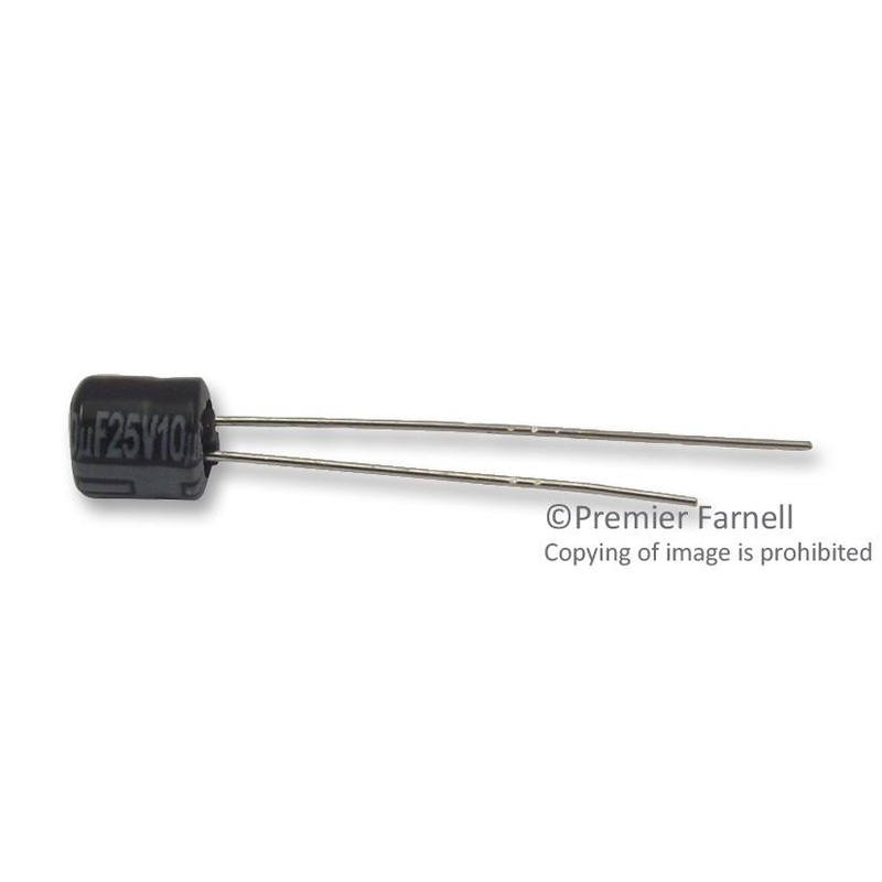 PANASONIC ELECTRONIC COMPONENTS ECA-2AM220 Electrolytic Capacitor, 22 F, 100 V, M Series,  20%, Radial Leaded, 6.3 mm