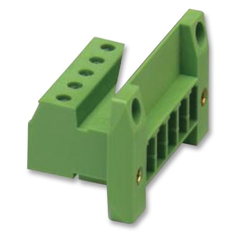 Phoenix Contact DFK-PC 4/2-GF-7.62 DFK-PC 4/2-GF-7.62 Pluggable Terminal Block 7.62 mm 2 Ways 24AWG to 10AWG 4 mm 20 A