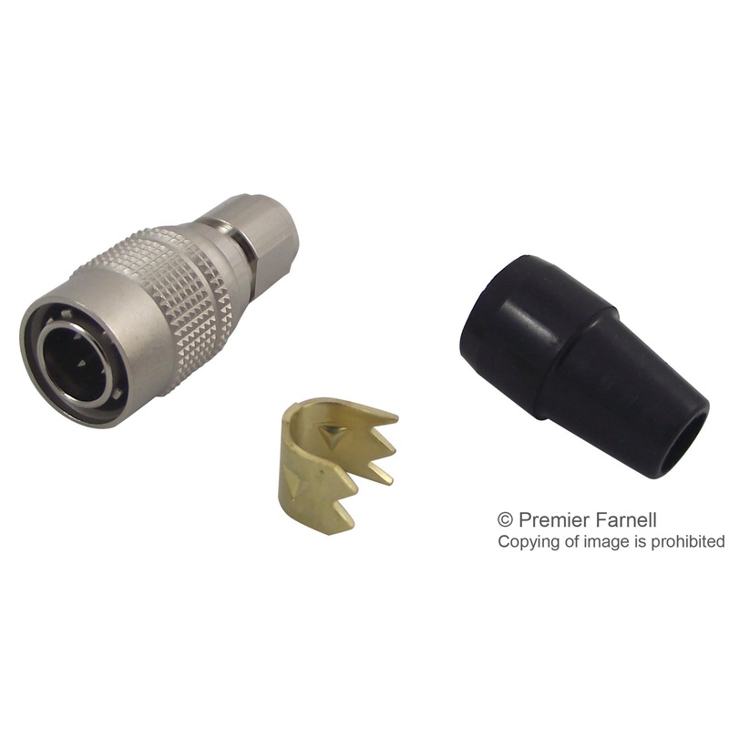 HIROSE(HRS) HR10A-7P-4P(73) Circular Connector, HR10 Series, Plug, 4 Contacts, Pin, Solder, Cable Mount