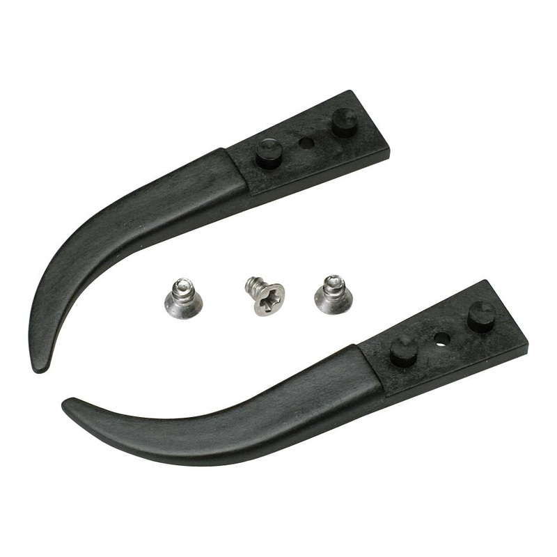 IDEAL-TEK A2ABCP Tweezer, Tip, PEEK, Curve, Round, 40 mm Length