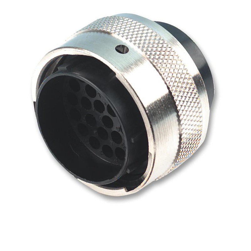 ITT CANNON TR1807PMS1NBE Circular Connector, Trident Ringlock Series, Cable Mount Plug, 7 Contacts, Nylon (Polyamide) Body