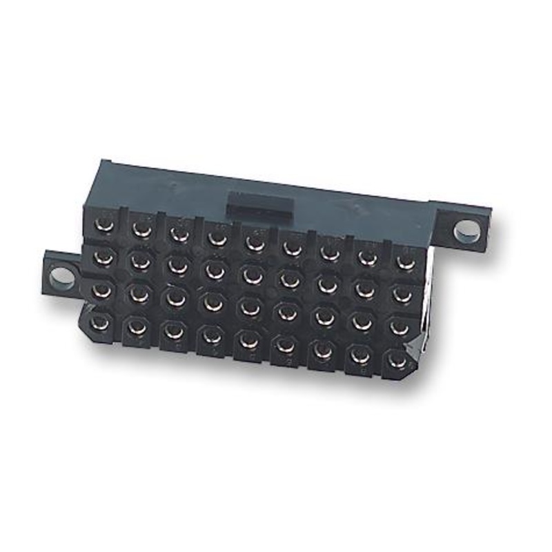 ITT Cannon TST02RB02T TST02RB02T Rectangular Power Connector 2 Contacts Trident PCB Mount Through Hole 5.08 mm Receptacle