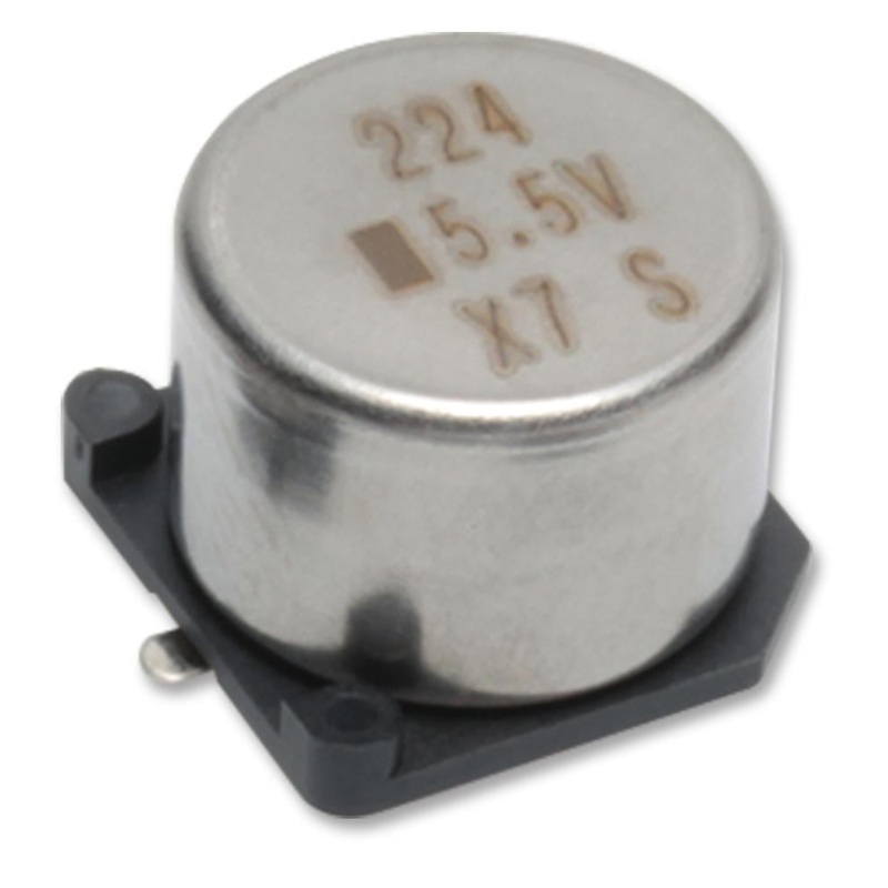KEMET FC0H105ZFTBR44-SS Supercapacitor, EDLC, 1 F, 5.5 V, FC Series, +80%, -20%