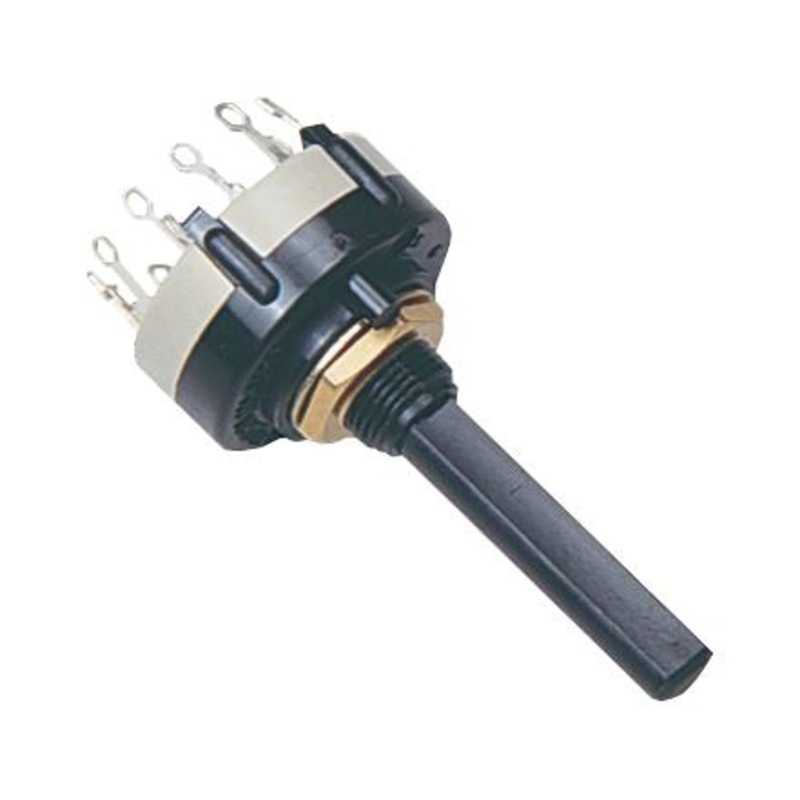 Lorlin CK1056 Rotary Switch 4 Position 3 Pole 30  150 mA 250 V CK Series