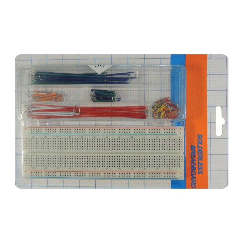 MCM 21-19080 Prototyping Kit Breadboard 166 mm x 55 8.5 630 – 200 Tie Point