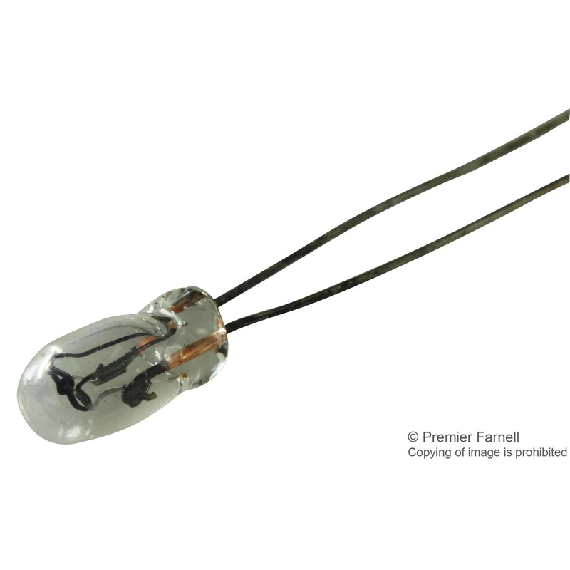 CEC INDUSTRIES 7219 LAMP, INCANDESCENT,WIRE LEADED, 12V, 720MW