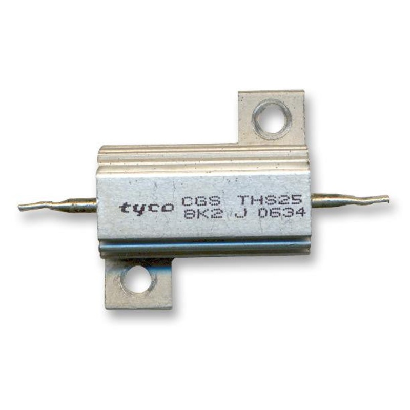 CGS – TE CONNECTIVITY THS25R68J Resistor, Axial Leaded, 0.68 ohm, 25 W, 550 V,  5%, THS Series, Wirewound