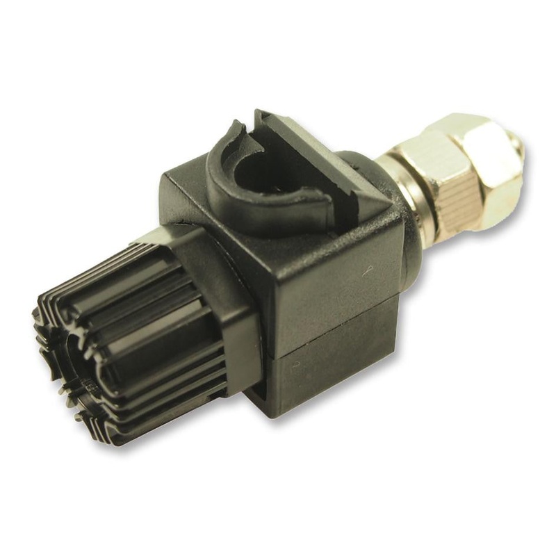 CLIFF ELECTRONIC COMPONENTS CL159825BA Binding Post, TP Series, 60 A, Nickel Plated Contacts, Black