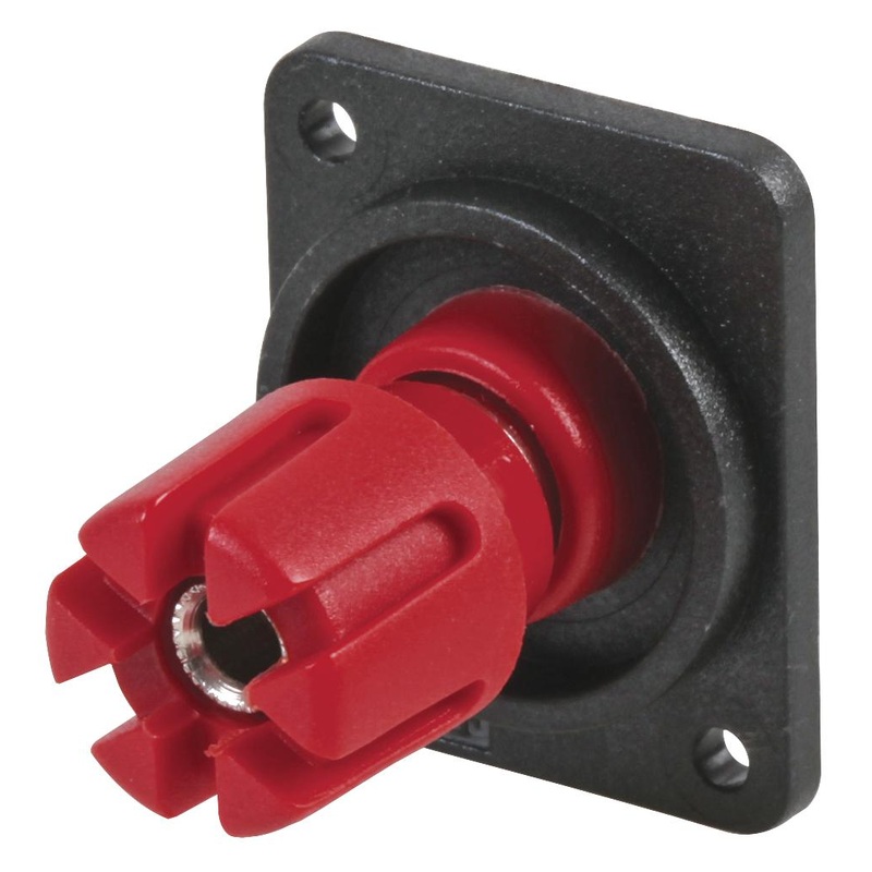 Cliff Electronic Components CP303011 Binding Post CSK Hole TP 30 A Panel Mount Black Red