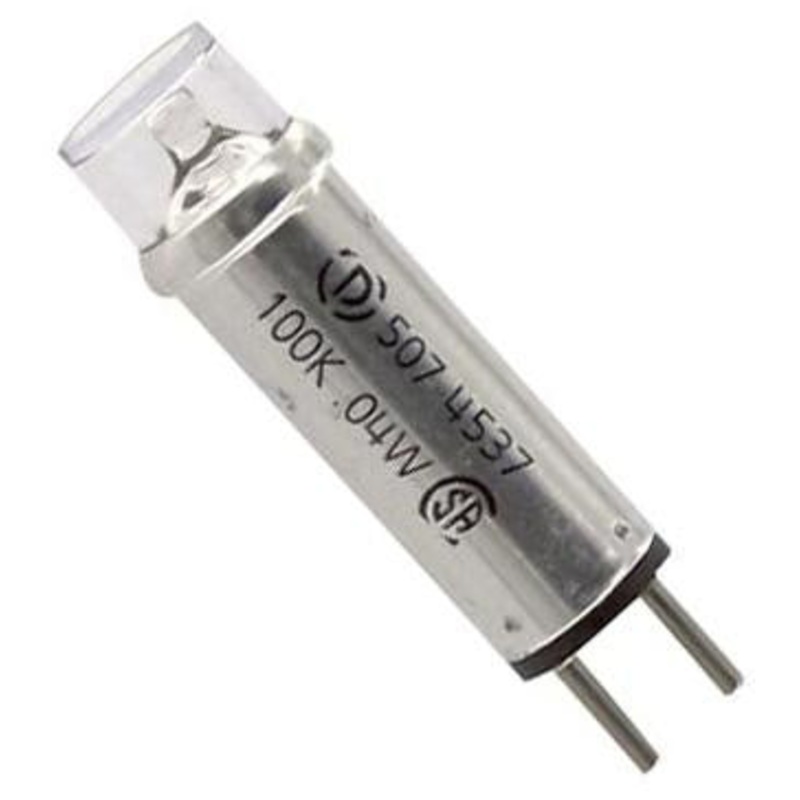 DIALIGHT 507-4861-3332-500F PANEL MOUNT INDICATOR, LED, 30.15MM, GREEN, 28V