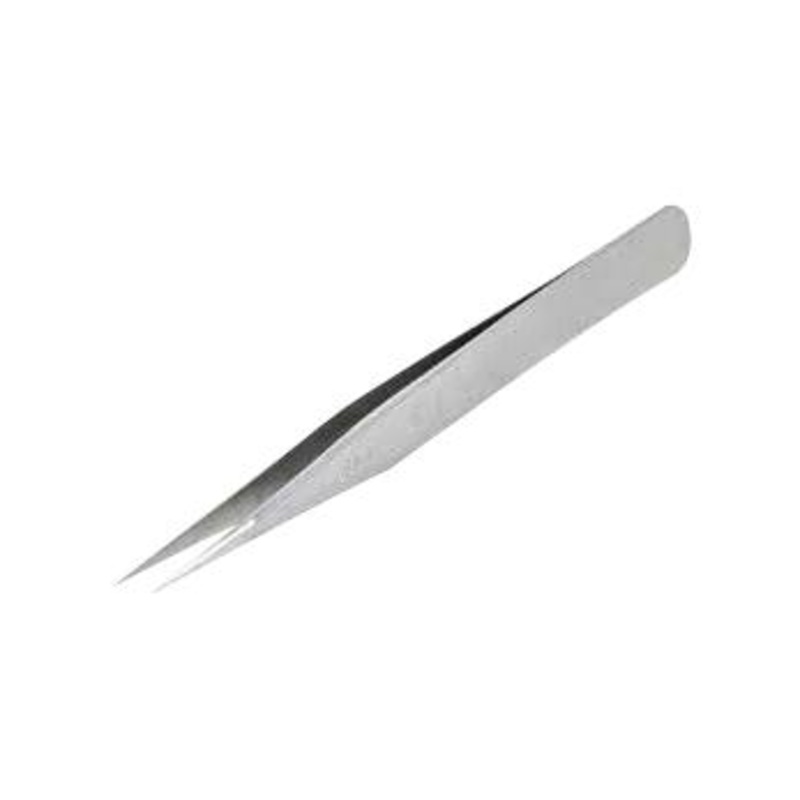Erem RRS Tweezer Heavy Duty Straight Pointed Stainless Steel 140 mm Length