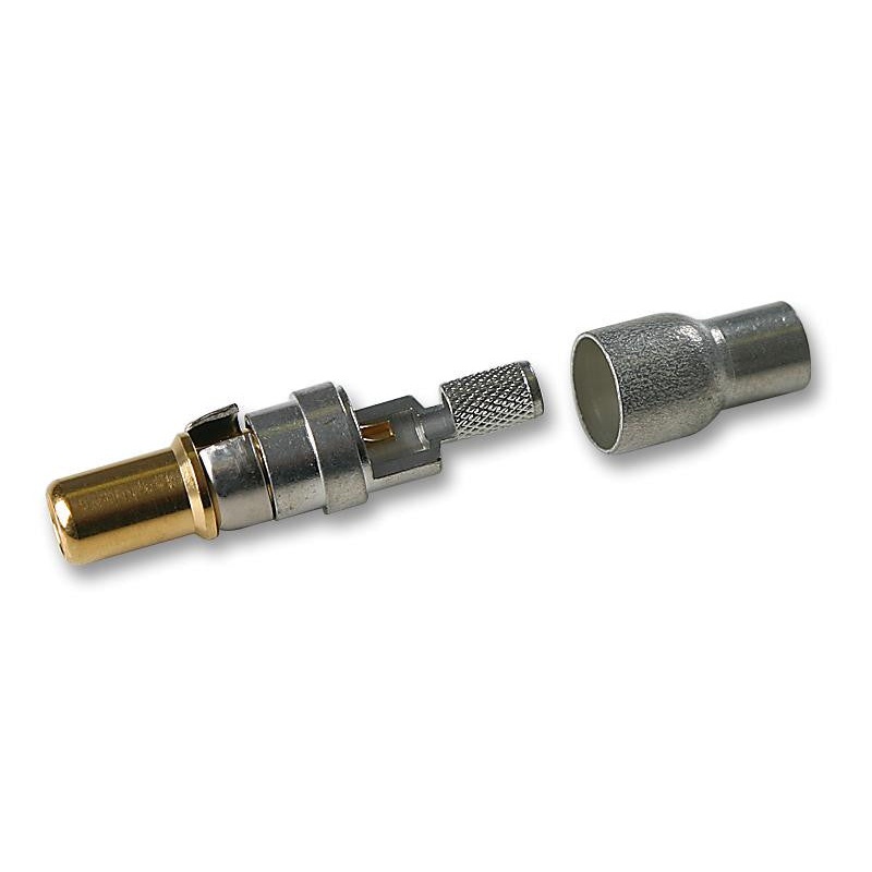 HARTING 09 69 281 7140 D Sub Contact, D SUB Mixed Coaxial Connectors, Socket, Copper, Gold Plated Contacts