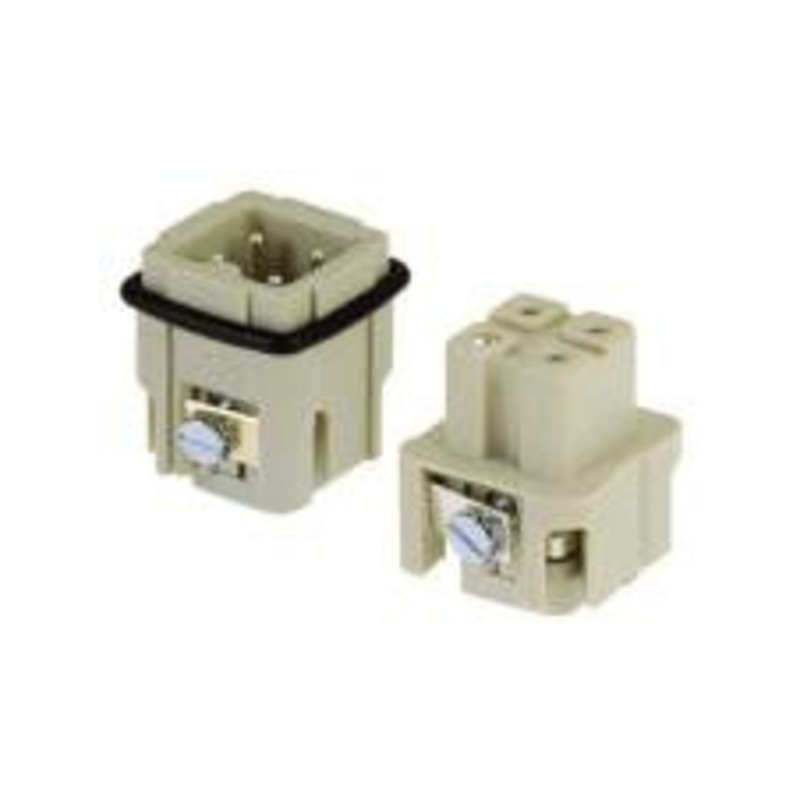 HARTING 09200032711 RECTANGULAR HAN INSERT FEMALE 3WAY SCREW