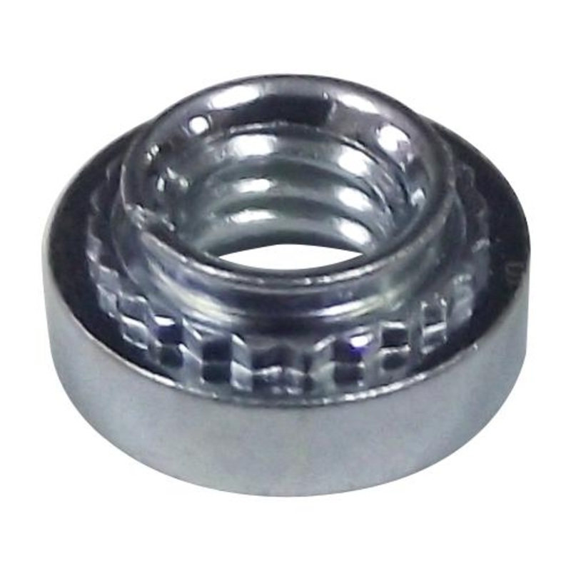 TR Fastenings TR-S-M4-1 Nut Self-Clinching M4 1.1mm-1.4mm Sheet Thickness Steel Pack of 50
