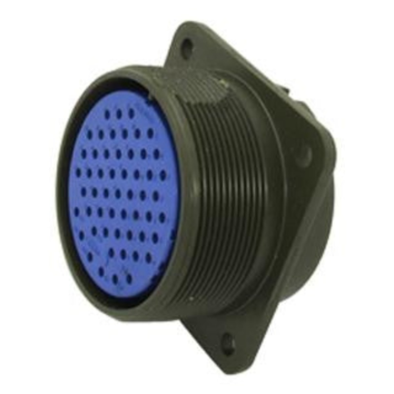 AMPHENOL AEROSPACE MS3102A-10SL3S Circular Connector, MIL-DTL-5015 Series, Box Mount Receptacle, 3 Contacts, Solder Socket, Threaded