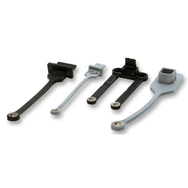 AMPHENOL COMMERCIAL PRODUCTS MUSB2D11004BP Dust Cap / Cover, Grey, Dust Cover, Amphenol MUSB Series Type B USB Connectors
