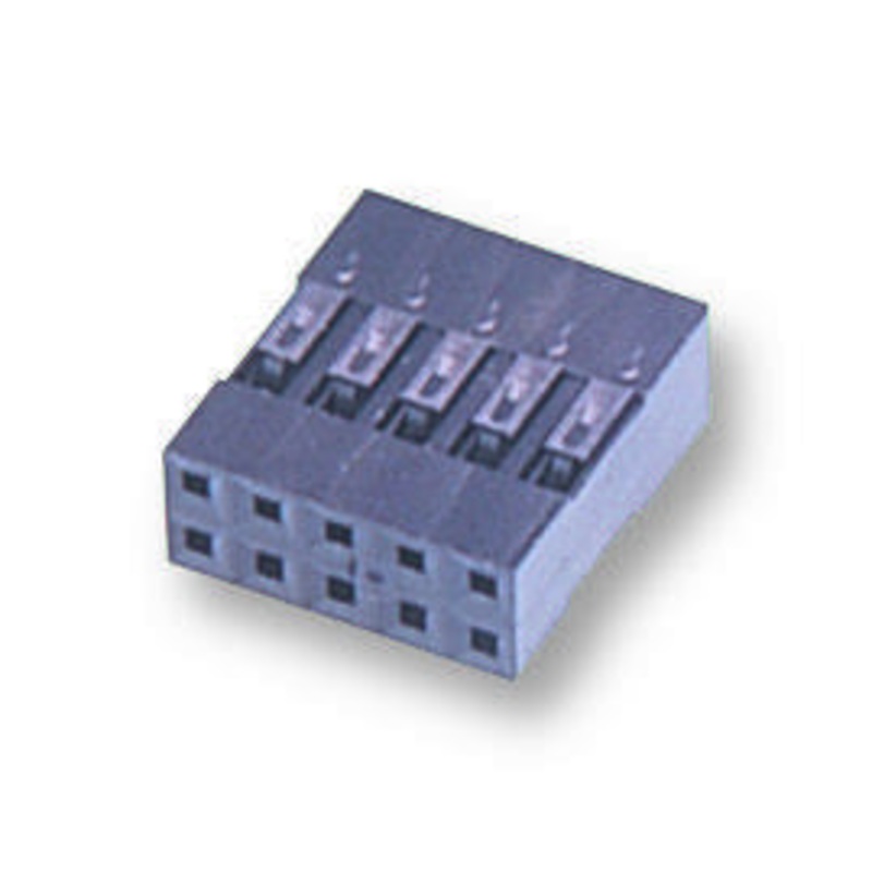 AMPHENOL FCI 65043-032LF Wire-To-Board Connector, 2.54 mm, 10 Contacts, Receptacle, Mini-PV 65043 Series, 2 Rows