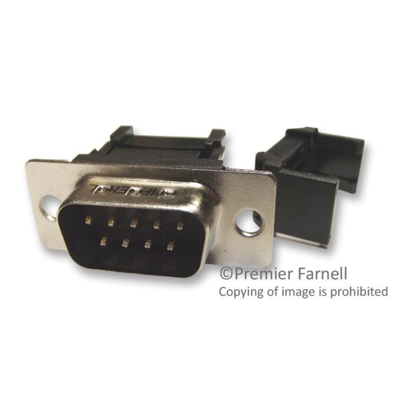 AMPHENOL G17K09101001EU D Sub Connector, 9 Contacts, Plug, DE, G17 Series, Metal Body, IDC / IDT