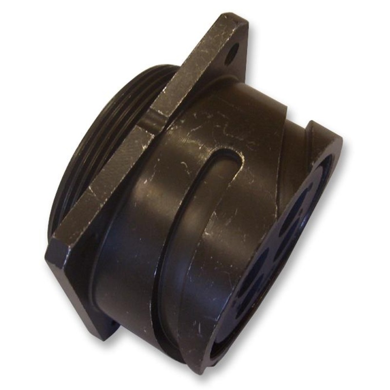 Amphenol Industrial GTC030-22-23P-LC GTC030-22-23P-LC Circular Connector GT Series Wall Mount Receptacle 8 Contacts Crimp Pin – Not Supplied