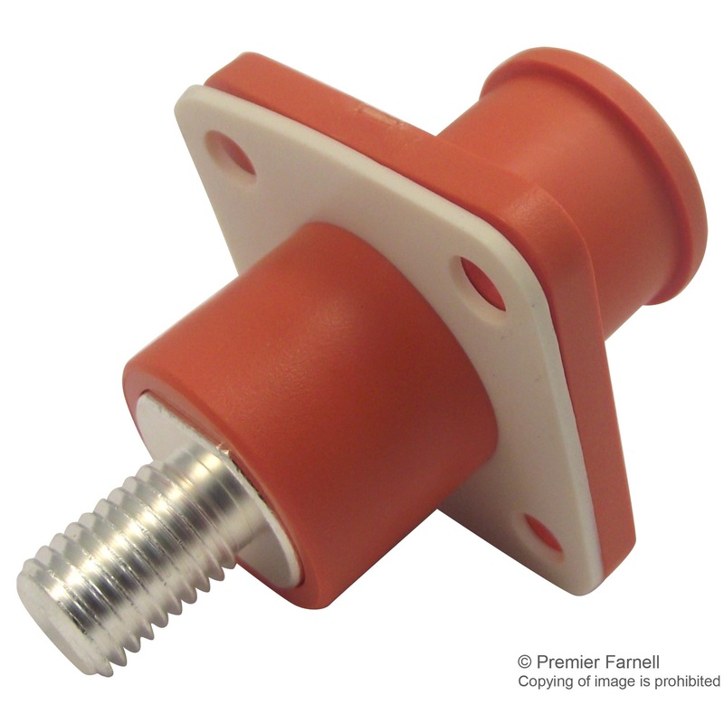 AMPHENOL INDUSTRIAL SLPRBTPSO POWER ENTRY, RECEPTACLE, 200A, 1KV, ORG